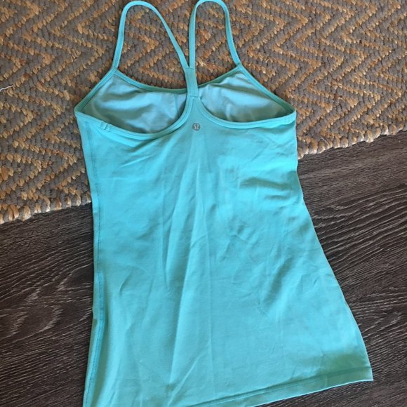 lululemon | Blue Racerback Tank Top (6) - Picture 3 of 3